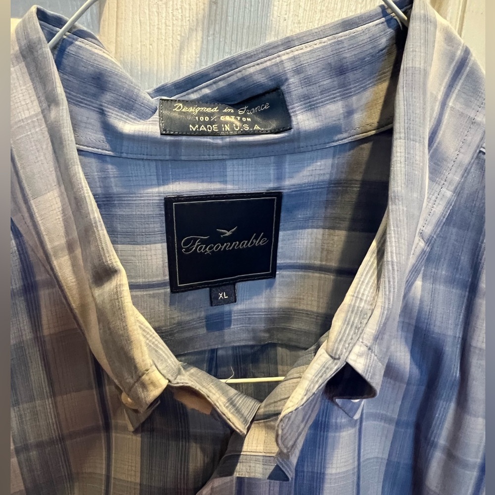 Faconnable Button Down With Front Breast Pocket - image 3